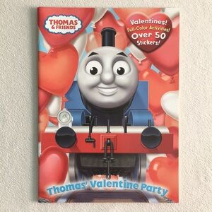 🚂 New “Thomas’ Valentines Party” Activity Book feat. Thomas and Friends 🚂